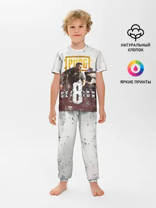 Детская пижама с брюками / PUBG 8 SEASON