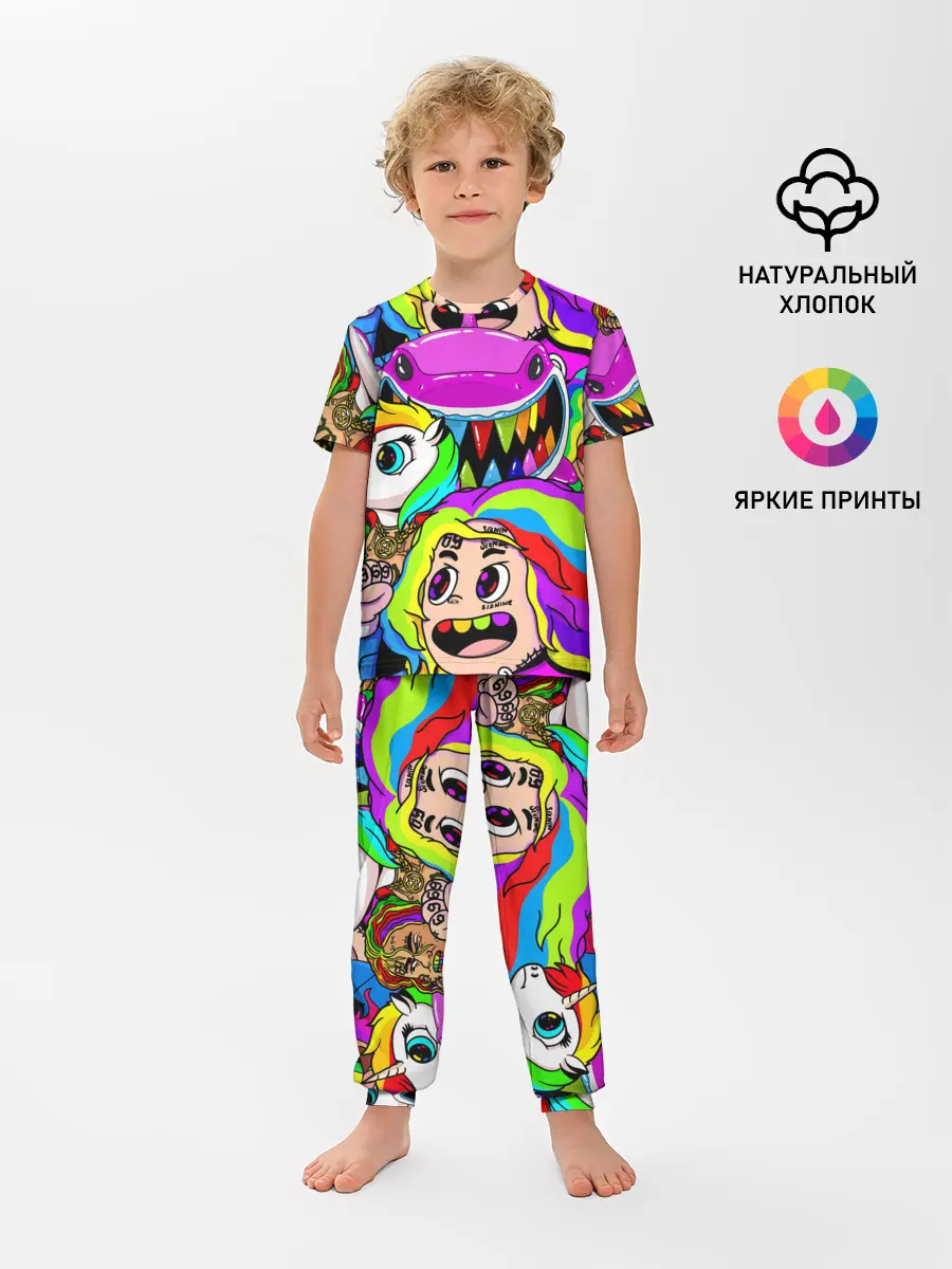 Детская пижама с брюками / 6IX9INE