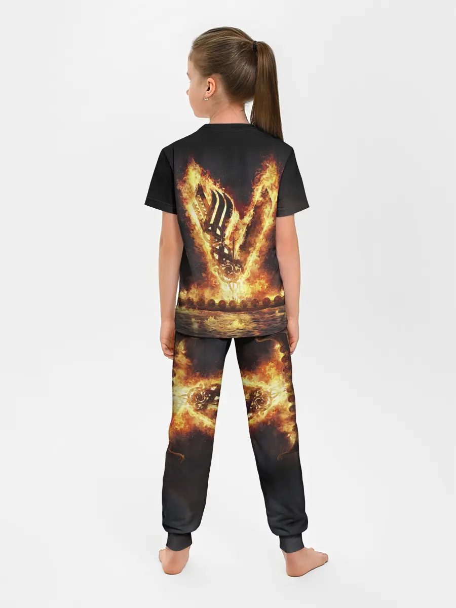 Детская пижама с брюками / ВИКИНГИ | VIKINGS | V