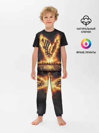 Детская пижама с брюками / ВИКИНГИ | VIKINGS | V