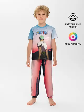 Детская пижама с брюками / Ророноа Зоро эпичный One Piece