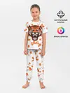Детская пижама с брюками / Огненный тигр