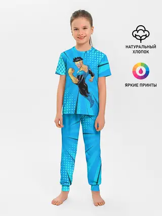 Детская пижама с брюками / Неуязвимый Марк Грэйсон