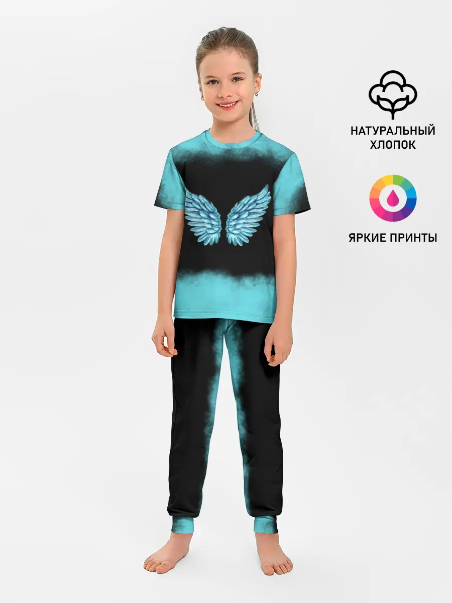 Детская пижама с брюками / Крылья Ангела