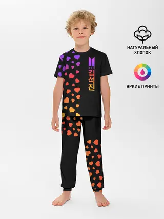 Детская пижама с брюками / BTS