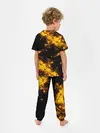Детская пижама с брюками / БРЫЗГИ КРАСКИ NEON