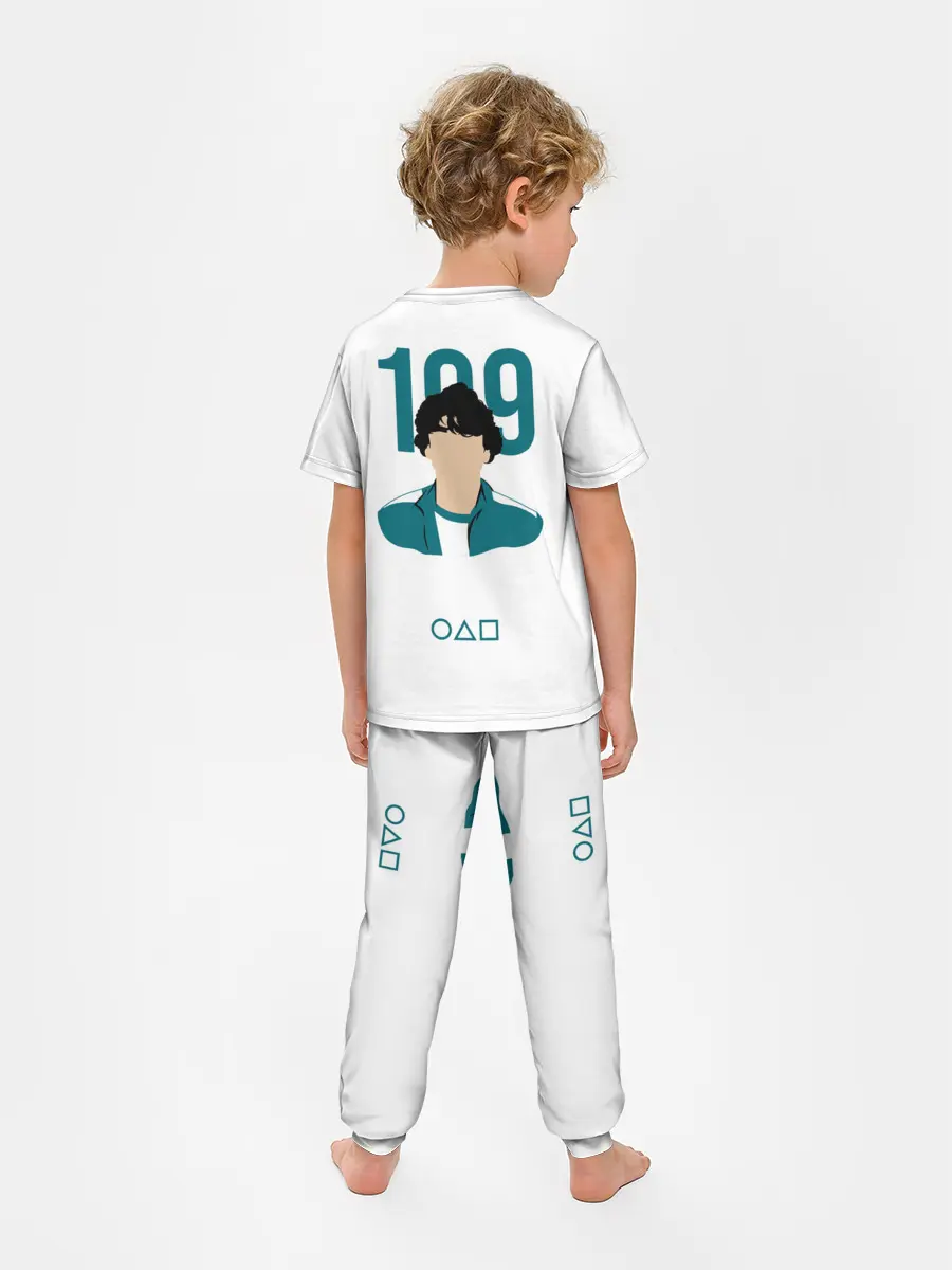 Детская пижама с брюками / Squid game - Али Абдул 199