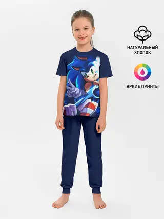 Детская пижама с брюками / Sonic
