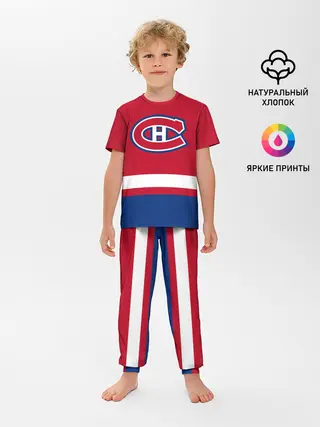 Детская пижама с брюками / Монреаль Канадиенс