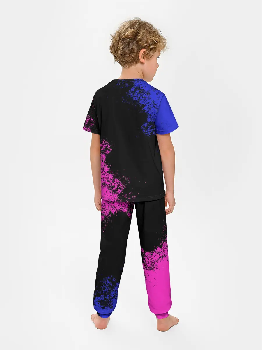 Детская пижама с брюками / Black Пико
