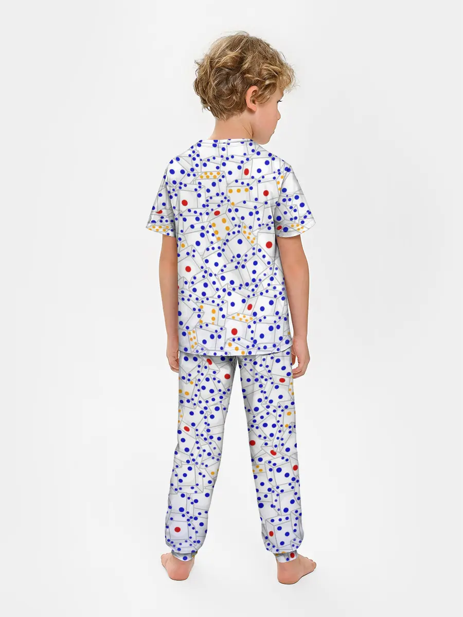 Детская пижама с брюками / Игральные кубики