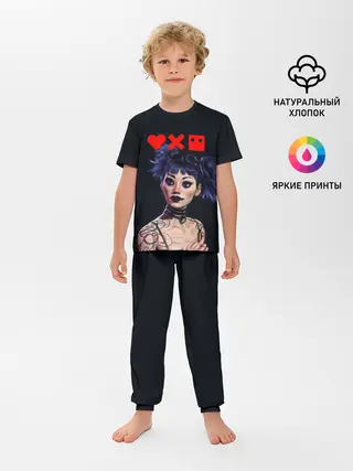 Детская пижама с брюками / Love, Death and Robots | Lora