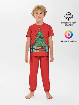 Детская пижама с брюками / Among Us