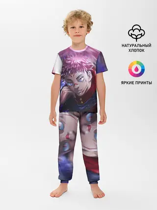 Детская пижама с брюками / JUJUTSU KAISEN | SUKUNA вихрь