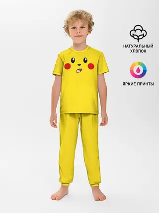 Детская пижама с брюками / ПИКАЧУ