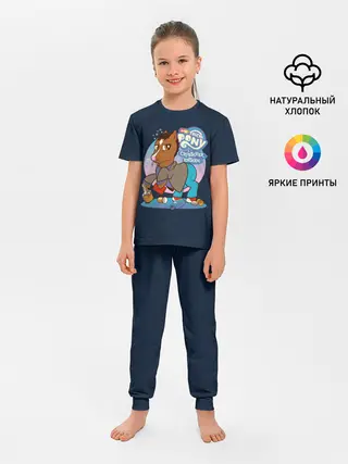 Детская пижама с брюками / Pony x Bojack