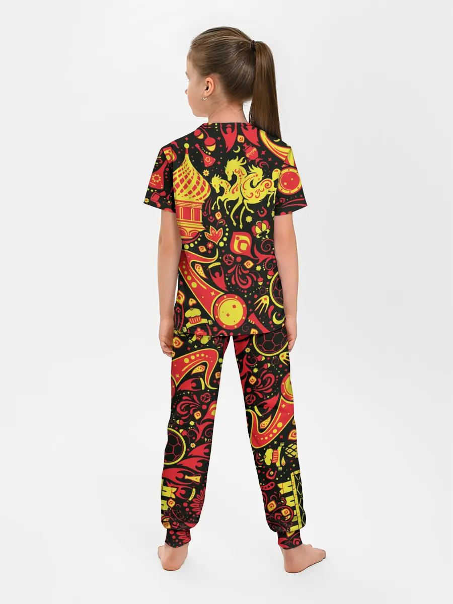 Детская пижама с брюками / Орнамент - Россия
