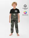 Детская пижама с брюками / Russia камуфляж