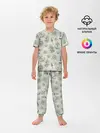 Детская пижама с брюками / Морская карта