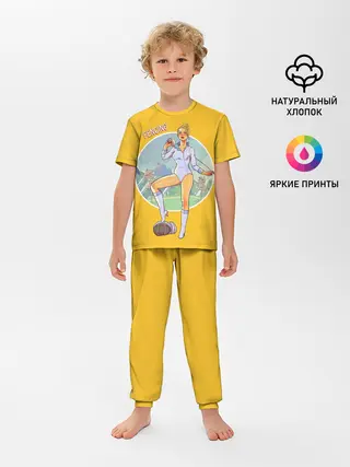 Детская пижама с брюками / Фехтование