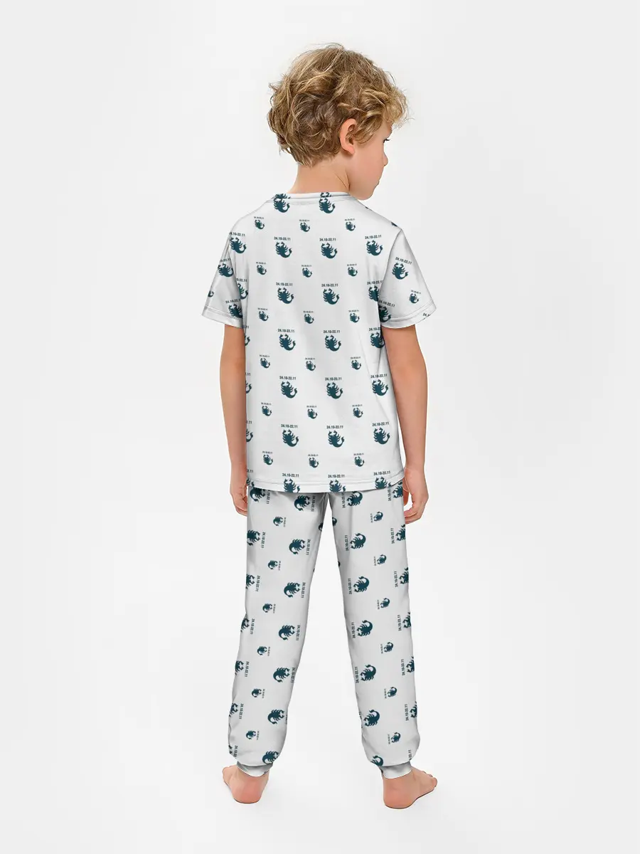 Детская пижама с брюками / Скорпион