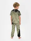 Детская пижама с брюками / Чёрный клевер Черные быки