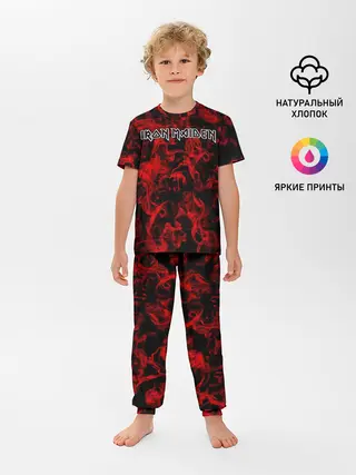 Детская пижама с брюками / Iron Maiden