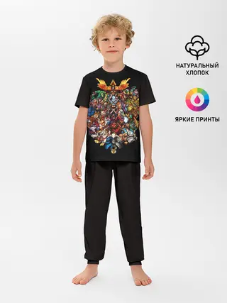 Детская пижама с брюками / Все герои | Dota 2