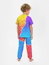 Детская пижама с брюками / Цветные переливы