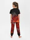 Детская пижама с брюками / Kimetsu no Yaiba в пламени