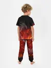 Детская пижама с брюками / Kimetsu no Yaiba в пламени