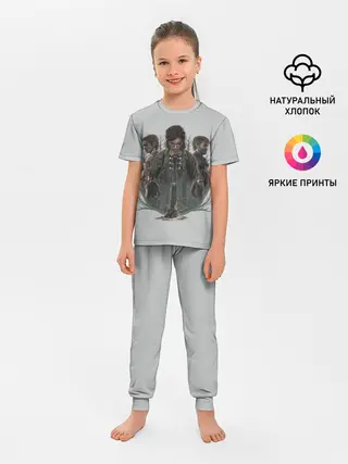 Детская пижама с брюками / Hard story