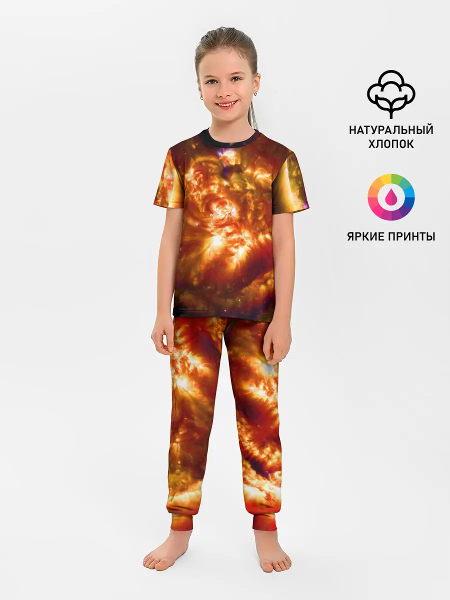 Детская пижама с брюками / Звезда