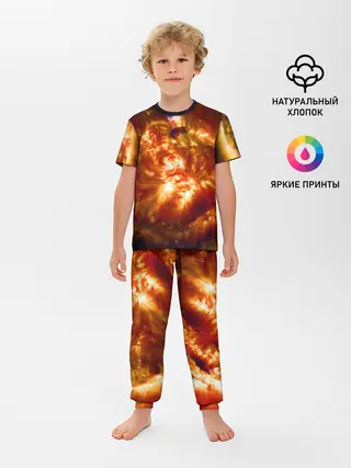 Детская пижама с брюками / Звезда