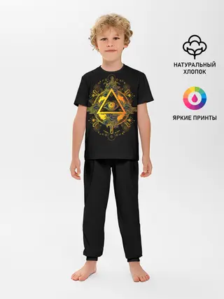 Детская пижама с брюками / Всевидящее око