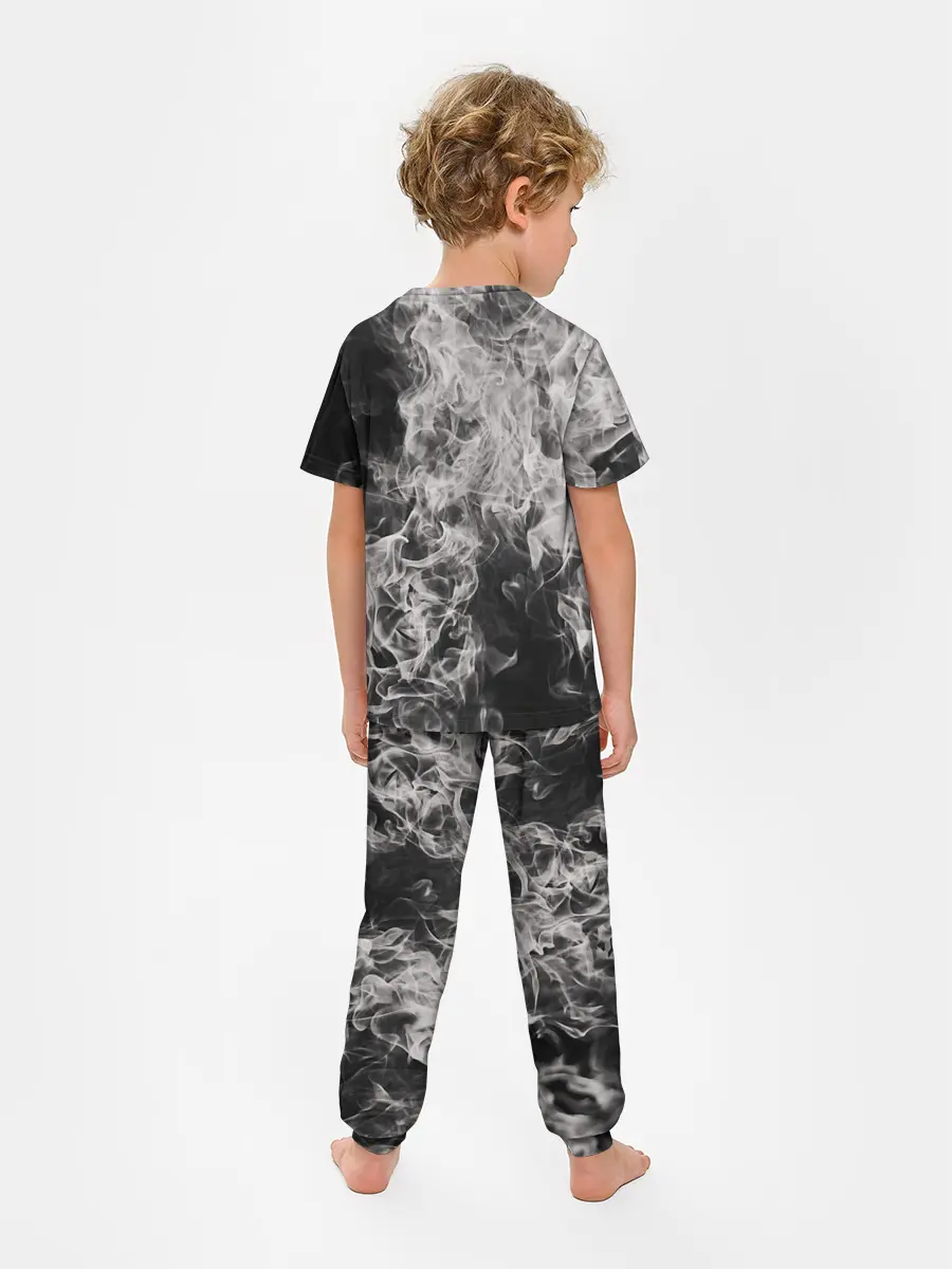 Детская пижама с брюками / Fire and Smoke