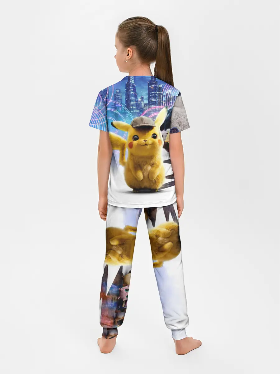 Детская пижама с брюками / Детектив Пикачу