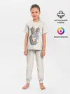 Детская пижама с брюками / PEACE and LOVE | МИР и ЛЮБОВЬ