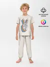 Детская пижама с брюками / PEACE and LOVE | МИР и ЛЮБОВЬ