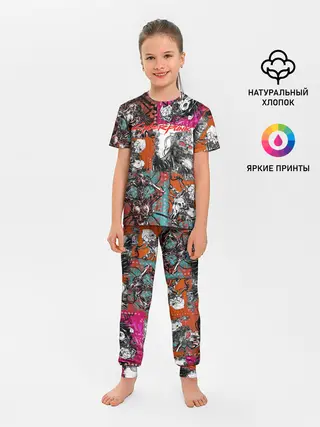 Детская пижама с брюками / Cyberpunk 2077