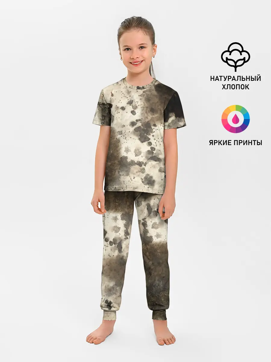 Детская пижама с брюками / Пятьдесят оттенков серого