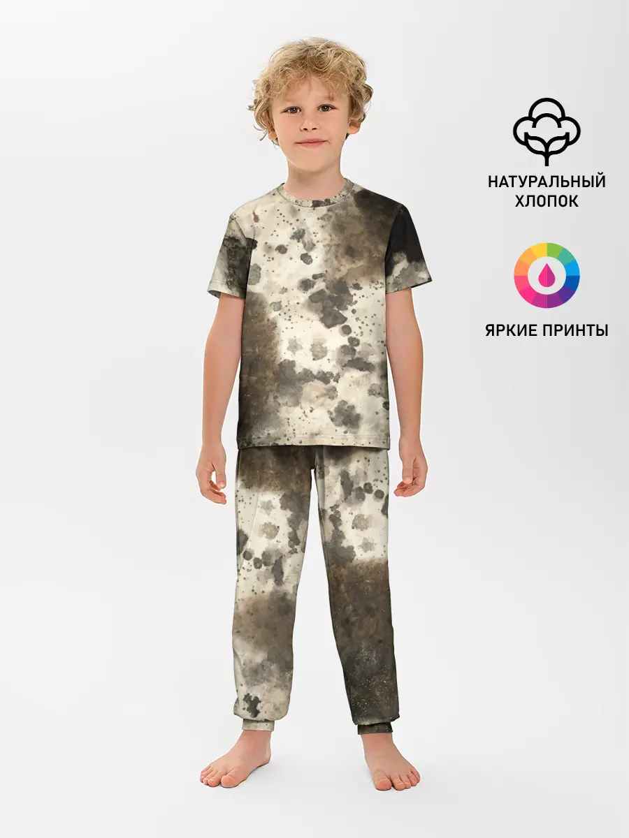Детская пижама с брюками / Пятьдесят оттенков серого