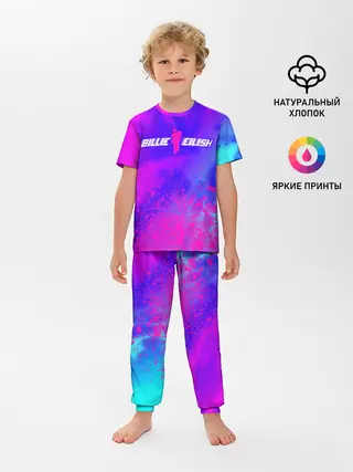 Детская пижама с брюками / BILLIE EILISH / БИЛЛИ АЙЛИШ