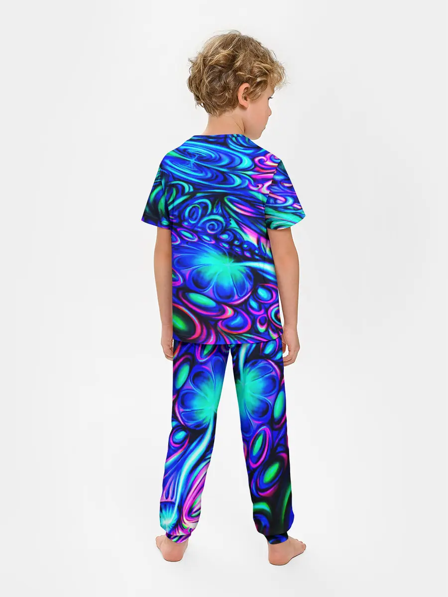 Детская пижама с брюками / PSY NEON