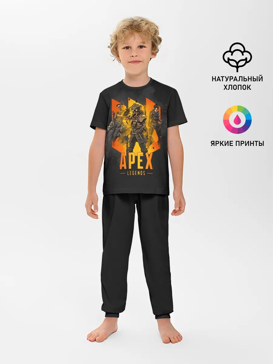 Детская пижама с брюками / Apex legends