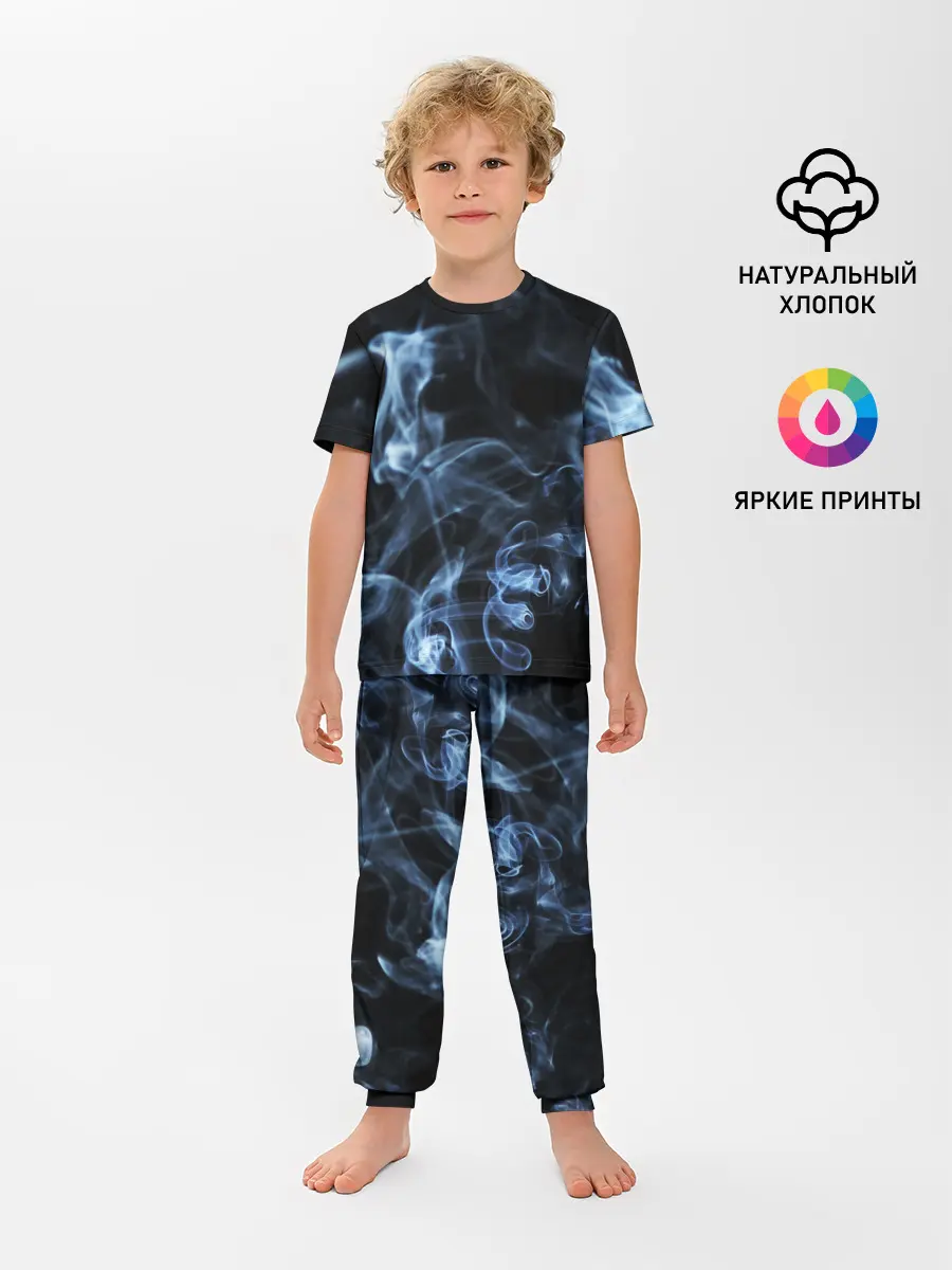 Детская пижама с брюками / ДЫМ