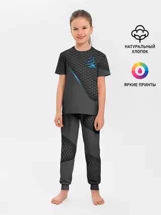 Детская пижама с брюками / Форма для мотокросса FOX