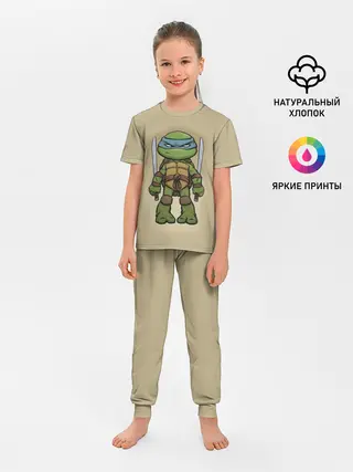 Детская пижама с брюками / ЧЕРЕПАШКИ - НИНДЗЯ