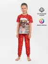 Детская пижама с брюками / Лебовски Санта