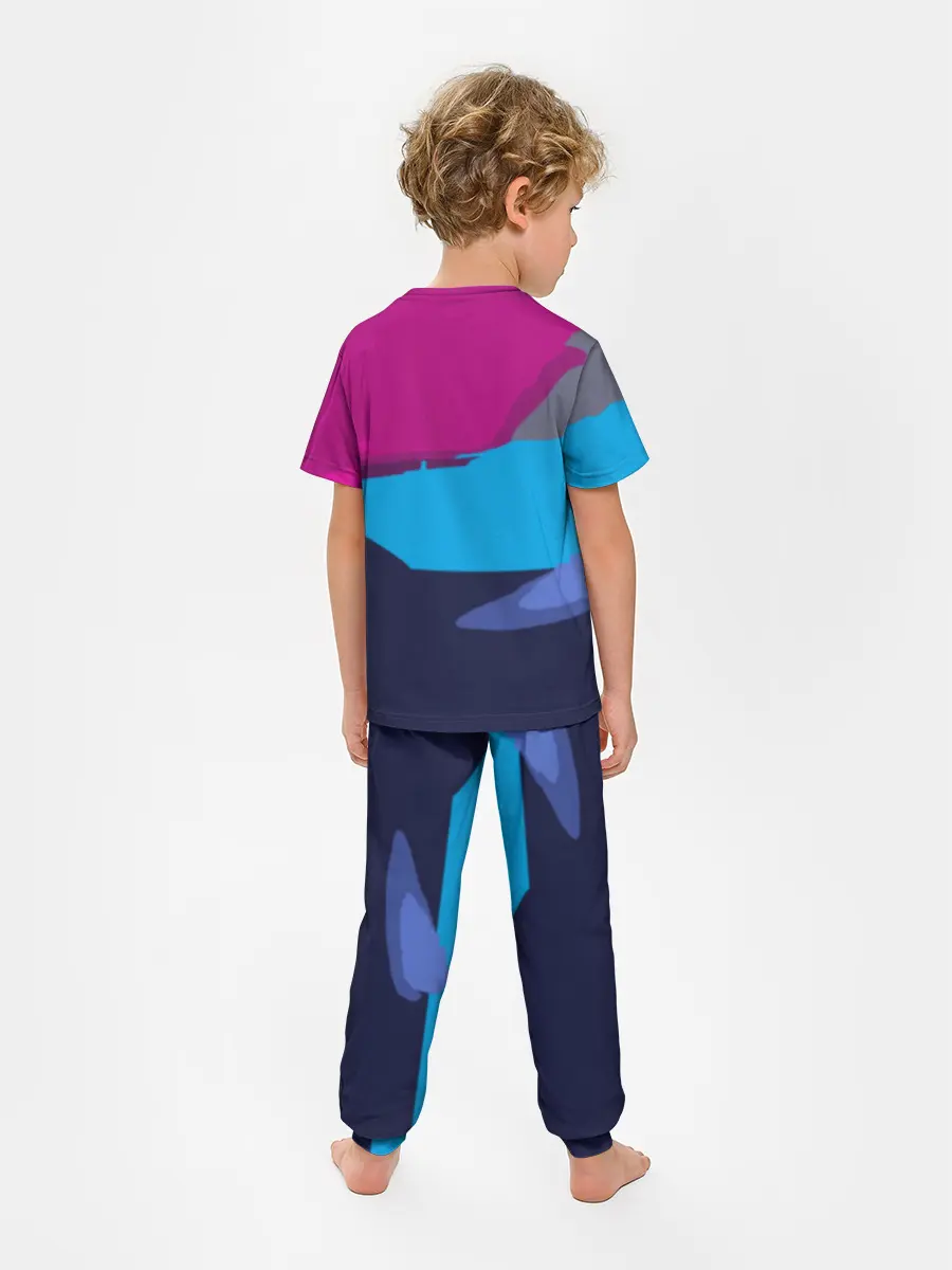 Детская пижама с брюками / DeLorean